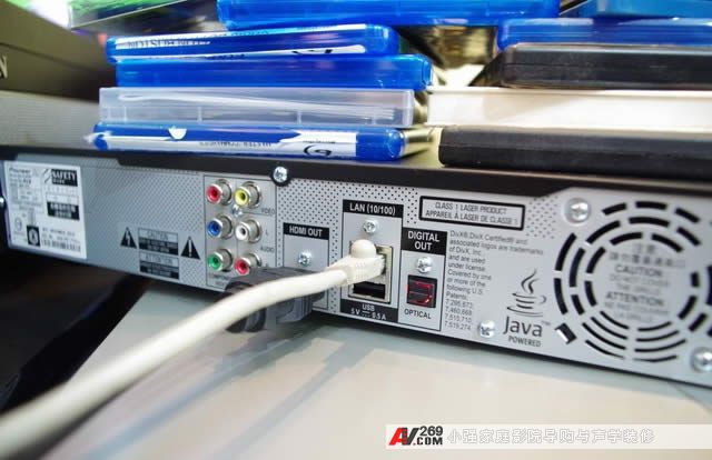 先鋒BDP430輸出端子