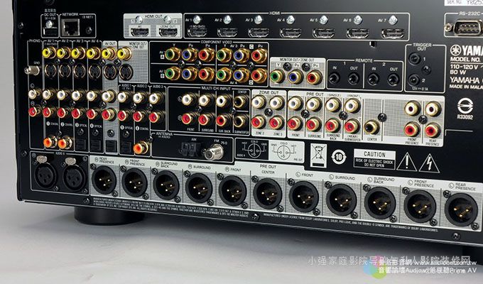 Yamaha CX-A5000/MX-A5000多聲道前后級開箱