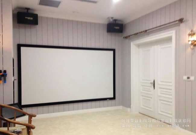 采用JK N系透聲畫框幕布