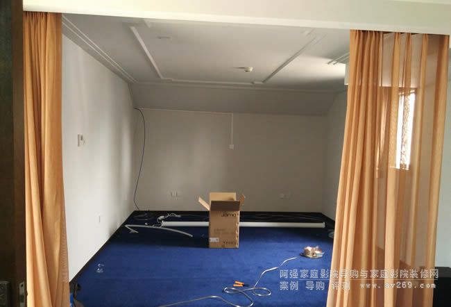 萬元檔打造的家庭影院系統(tǒng)現場