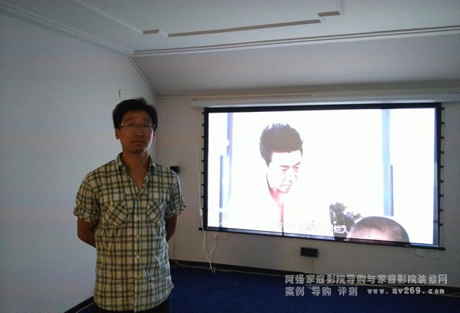 影音阿強在家庭影院施工現場