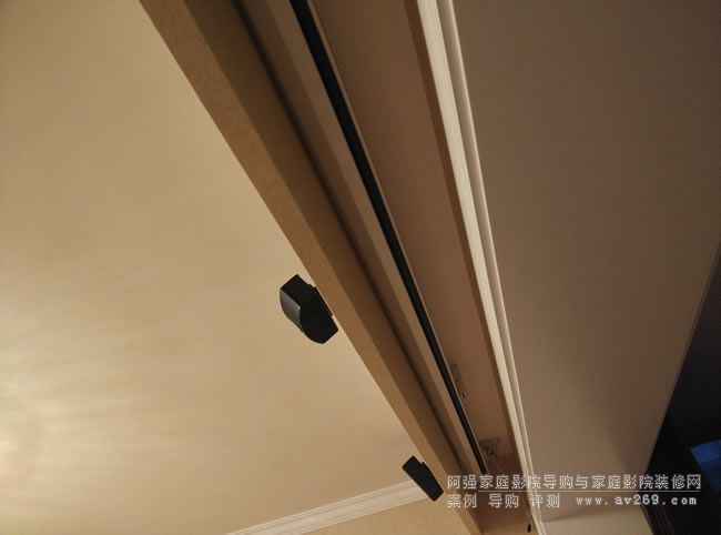BOSE音箱和美視電動幕布的融合