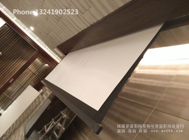 拉線電動(dòng)幕布