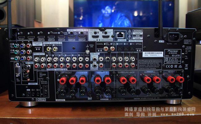 先鋒功放LX701 多聲道功放