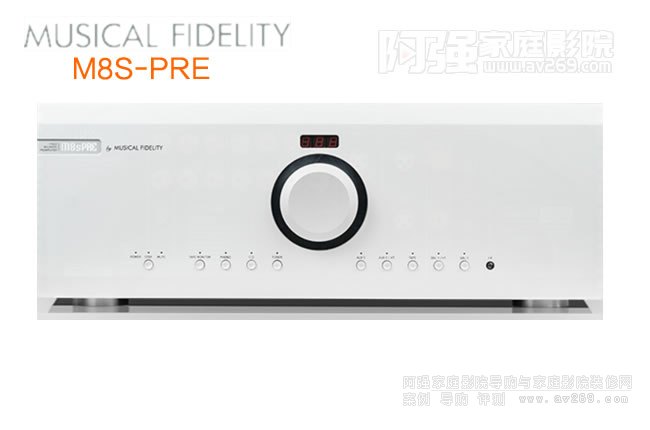 英國音樂傳真 Musical Fidelity M8s PRE前級處理器介紹