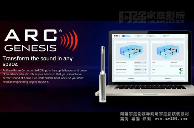 圣歌以獨家ARC Genesis視聽空間聲學校正技術帶來沉浸式影院享受