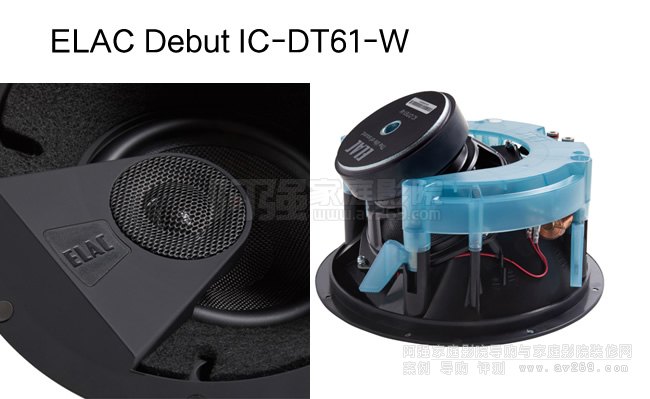 ELAC Debut IC-DT61-W 6.5ʽͥӰԺP